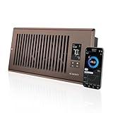 AC Infinity AIRTAP T4 Bronze, Register Booster Fan for 4” x 10” Register Holes, Improves Heating & Cooling from AC Vents, with 10-Level Speeds and Bluetooth Integrated App Control