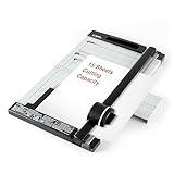 CARL, Professional Rotary Paper Trimmer 15-inch, 15 Sheet Cutting Capacity, Black and Silver