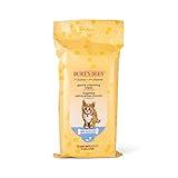 Burt's Bees for Pets Kitten Wipes with Buttermilk, 98% Natural Origin Formulas, Cat Wipes, Cat Grooming Supplies, Cat Cleaning Wipes, Waterless Cat Grooming, 50ct