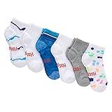 Hanes Originals Ultimate Women's, Crew, Show Socks, 6-Pack, Ankle-Pink/White Assorted6 Pack, 5-9