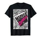 Marvel Comics Logo Comic Book Fill Panel T-Shirt