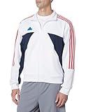 adidas Men's House of Tiro Nations Pack Track Jacket, White/Team Collegiate Red/True Blue/Collegiate Navy