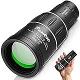 16X52 Monocular Telescope High Powered for Adults, 2023 Power Prism Compact Monoculars for Adults,HD Monocular Scope for Gifts, Outdoor Activity,Bird Watching,Hiking,Concert,Travelling