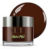 SNS Nail Dip Powder, Gelous Color Dipping Powder - Brownstone Steps (Brown, Cream) - Long-Lasting Dip Nail Color Lasts 14 Days - Low-Odor & No UV Lamp Required - 1 OZ
