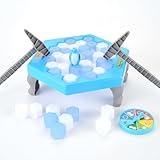 PowerTRC Save Penguin On Ice Kids Board Games Ages 6-8, Save Penguin Break Ice Family Activity Puzzle Knock Block Party Table Game Gift