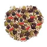 GERBS Superfood Snack Mix 2 LBS. | Top 14 Food Allergy Free | Bulk Bag | Made USA | Raw Pumpkin Sunflower Chia Hemp Brown Flax Seeds Dried Blueberries Cherries Cranberries Raisins Goji Berry Trail Mix