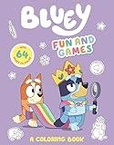 Bluey: Fun and Games: A Coloring Book