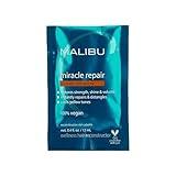 Malibu C Miracle Repair Hair Reconstructor, Blonde Enhancer (1 Packet) - Nourishing Hair Repair Treatment for Damaged Blonde Strands - Relieves Hair Discoloration