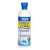 API STRESS ZYME Freshwater and Saltwater Aquarium Cleaning Solution 16-Ounce Bottle