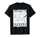 Project Management Squad Building - Construction Engineer T-Shirt