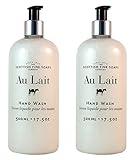 Scottish Fine Soaps Au Lait Liquid Hand Wash - 500ml/17.5 oz (2-Pack)