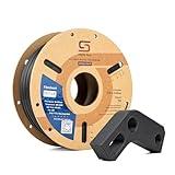 Siraya Tech Fibreheart PET-CF 3D Filament - Carbon Fiber Reinforced, High Strength & Rigidity, Easy Print, Dimensionally Stable, Aluminum Foil Sealed Bag - for Strong and Precise Parts (Black, 1kg)