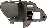 Dorman 77187 Interior Door Handle Compatible with Select Cadillac/Chevrolet/GMC Models, Textured Gray; Paint to Match