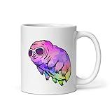 Ceramic Coffee Mug 11oz Funny Tardigrade Microbiology Science Teacher Present Water Bear Scientst Gift Biology Professor Novelty Science Gift Nerd Mug Scientist Humor Microbiology Science Mug
