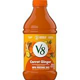 V8 Carrot Ginger 100% Vegetable Juice, 46 fl oz Bottle