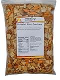 Medley Hills Farm Oriental rice crackers japanese Crunchy & Spicy | in Resealable Bag | 2 lbs