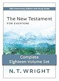 New Testament for Everyone Complete Eighteen-Volume Set: 20th Anniversary Edition with Study Guide (The New Testament for Everyone)