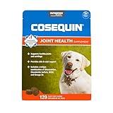 Cosequin Joint Health Supplement for Dogs - With Glucosamine, Chondroitin, MSM, and Omega-3's, 120 Soft Chews