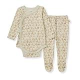 Burt's Bees Baby Unisex Baby Bodysuit & Pant Set, 100% Organic Cotton