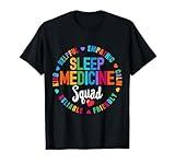 Sleep Medicine Squad Nurse Team Registered Nursing T-Shirt