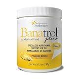 Medtrition Banatrol Natural Anti-Diarrheal with Prebiotics, Relief for IBS and Recurring Diarrhea, Clinically Supported Food, Non-Constipating, 28 Servings (Pineapple)