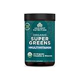 Ancient Nutrition, Vitamin Powder, One Bottle Made from Real Fruits, Vegetables and Herbs, for Digestive and Energy Support, 25 Servings, 7.5oz