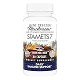 Host Defense Stamets 7-7 Species Blend - Mushroom Supplement for Immune Support - Includes Royal Sun Blazei, Cordyceps, Reishi, Maitake, Lion's Mane, Chaga & Mesima - 60 Capsules (30 Servings)*