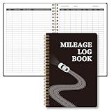 Auto Mileage Log Book for Personal or Business, Vehicle Maintenance Log Book for Car, Miles Log Book for Taxes, Car Mileage Log Book for Expense Rocord Notebook, 5.9"x 8.6"