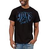 Junk Food Clothing x NFL - Detroit Lions - Team Spotlight - Unisex Adult Short Sleeve Fan T-Shirt for Men and Women - Size X-Large