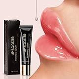 Collagen Lip Booster Plumping Serum Oil Hyaluronate Moisturizing Sexy Plump Products Enhancer Non-Irritating Brighten Reduce Pigmentation Fade Lines