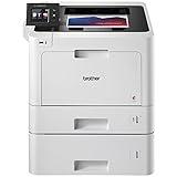Brother Printer HLL8360CDWT Business Color Laser Printer with Duplex Printing, Wireless Networking and Dual Trays, White