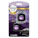 Febreze Car Mountain Scent Air Freshener Vent Clip, .07 oz, 2 Count