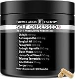 Self Obsessed: 10-in-1 Masculinity Maximizer for Men, Muscle Growth, Energy, Drive, Stamina, Endurance, Strength, Cognition, Recovery, Booster, Enhancer, Shilajit, Tongkat, Fadogia, Maca (2 Months)