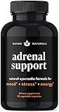 Adrenal Support — Natural Adrenal Fatigue Supplements, Cortisol Manager with Ashwagandha Extract, Rhodiola Rosea, Holy Basil, Adaptogenic Herbs for Adrenals, Stress Support & Adrenal Health