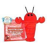 Menstruation Crustacean Lobster – The Original Viral Cuddly & Cute Plush Lavender Scented Heating Pad for Cramps