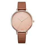 SHENGKE Women Watches Leather Band Luxury Quartz Watches Ladies Wristwatch Relogio Feminino
