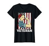 Female Veteran Veteran's Day U.S. Veteran T-Shirt