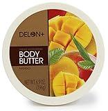 DELON Intense Moisturizing Body Butter, Mango, 6.9 oz