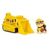 PAW Patrol, Rubble’s Bulldozer, Toy Vehicle with Collectible Action Figure, Sustainably Minded Kids Toys for Boys & Girls Ages 3 and Up