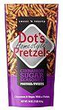 Dot's Pretzels Cinnamon Sugar Seasoned Pretzel Twists, Healthy Kids Snacks, 16oz Grocery Sized Bag