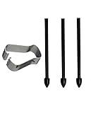 3pcs Pen Tips Compatible with Amazon Kindle Scribe Premium Basic Pens Replacement Nibs Accessories Compatible with Remarkable 2, Samsung Tab S6 Pencil Stylus Sturdy with Removal Tool