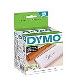 DYMO LW Mailing Address Labels for LabelWriter Label Printers, White, 1-1/8'' x 3-1/2'', 2 Rolls of 260