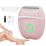 XYOUWEI Women Electric Shaver, Rechargeable Wet and Dry Use Electric Razor for Women, Body Hair Trimmer for Bikini Underarm Leg Arm Body Face Private Area