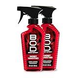 BOD man Fragrance Body Spray, Most Wanted, 8 fl oz (Pack of 2)