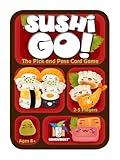 Sushi Go - The Pick and Pass family Card Game from Gamewright, great for 2-5 players aged 8 and up