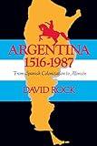 Argentina, 1516-1987: From Spanish Colonization to Alfonsín