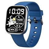 Smart Watch for Kids Fitness Tracker No Phone/APP Needed,19 Sport Mode,1.5" DIY Dial,IP68 Waterproof,Sleep Monitor,Pedometers,Heart Rate,Great Birthday Gift for Boys Girls Teens 6-14 Year Olds (Blue)