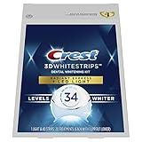 Crest 3D Whitestrips Radiant Express Plus Light, Crest With LED Accelerator Light, Teeth Whitening Strip Kit, 40 Strips (20 Count Pack), Crest Teeth Whitening Strips with Light, Teeth Whitening Kit