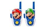 Super Mario Bros Walkie Talkies Kids Toys, Long Range, Two Way Static Free Handheld Radios, Designed for Indoor or Outdoor Games for Kids Aged 3 and Up