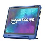 Amazon Fire HD 10 Kids Pro tablet (newest model) ages 6-12. Bright 10.1" HD screen, includes ad-free content, robust parental controls, 13-hr battery and slim case for older kids, 32 GB, Nebula